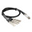 High Performances 40Gb  to SFP+ Direct Attach Cable for Data Centers 1