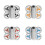 Quick Release Propellers Replacement Low Noise Propeller For Drones Two pairs in orange 6