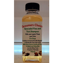 Specialist Flea And Tick Shampoo For Dogs. Kills Fleas On Contact - Really Works