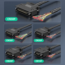 Flexible SCSI Communication Line with Terminal Screw Locked Option 1m Press type CN36P