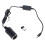 USB Type C 5V to 12V Car Cigarettes Lighter Socket Adapter Cord Boost Cable Wire 120cm 1