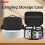 Lightweight Drones Storage Bag for Drones, Nylon Case with Compartments Black 4