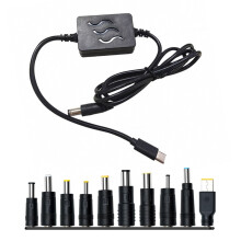 Type C DC24V Female Power Cable Set Connectors Set for Various Devices 10 adapters