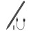 Precise Craft Touch Styluses Pen Customizable Shortcut for Professional Use Black 1