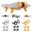 Landing Gear Gimbals Bumper for Drones Accessories Foldable Extension Black bumper 3