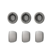 2pcs Acoustics Silicone Eartips for Buds 3Pro,Ear Plug Stay Put Design Earplug white small