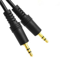 Audios Auxiliary Cable 3.5mm Male to Male Stereo Audios Cord for Car Speaker 1.5m