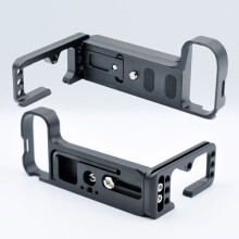 Aluminum L Bracket Vertical Holder Grip For XS10 Cameras Fast Switching Black Color