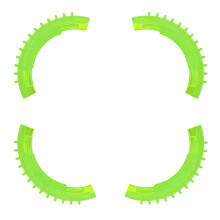 1 Set Propeller Guard Rings for Avata 2 UAV Stylish and Functional Accessory Green