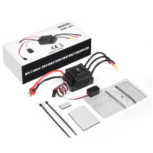 WSDT 60A Sensorless Brushless ESC for Car and Quadcopters, Easy to Connection T plug Black