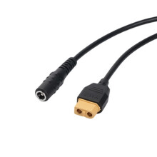 XT60 Female Power Cable to DC5.5x2.1mm/5.5x2.5mm for Electric Iron 5.5x2.1mm interface