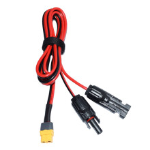 Solar Panel to LiFePO4 Battery 12AWG Solar to XT60 Connectors Charge Cable 366cm