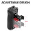 Ergonomic Camera Grip Side Handle Multiple Threaded Interfaces For Accessories 5