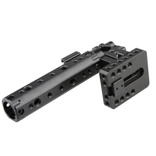 Camera Top Handle Grip DSLR Cage Handle with Cold Shoe Mount for Camera Rig