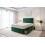 (Small Single, Emerald) Athens Plush Bed Set With Mattress, 2 Drawers Same Side & 24"Headboard 1