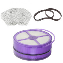 1X HEPA Filter + 8X Micro Filters + 2 Drive Belts For Dyson DC01 Vacuum Cleaners