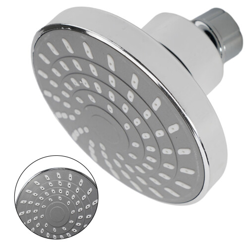 Adjustable Shower Head Sprayer Rainfall Wall-Mounted