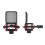 Professional Microphone Shock Mount Universal Antivibration Mic Holder With Mic 6