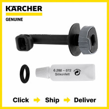 Genuine Karcher K2 K3 Pressure Washer Elbow Outlet Pipe with Clamp 40640470