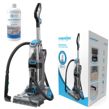 Powersonic Carpet Washer Cleaner 800W Dual Brush Rollers 2.6L Tank Spot Cleaning