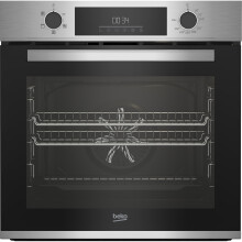 Beko BBRIF22300X AeroPerfect RecycledNet Built In 59cm Electric Single Oven