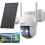 ieGeek 2K 3MP Wireless Solar Security Camera Home WiFi Battery CCTV System Alexa 1