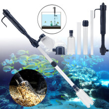 Pulitore elettrico per ghiaia, aspiratore per acquario, cambio d'acqua, filtro