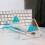 Mechanical Keyboards Display Stand Height Adjustable Desk Accessory for Acrylic  rod 7