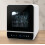 Mini Dishwasher 5L Water Tank Freestanding Table Top Program 7 Dishwasher Black 1