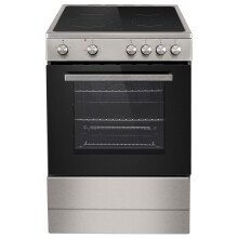 electriQ 60cm Electric Cooker - Stainless Steel EQEC60S1CERAMIC