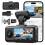 REDTIGER 2.5K Dash Camera 3 Channel Dash Cam, 3" Touch Screen with Hardware kit 1