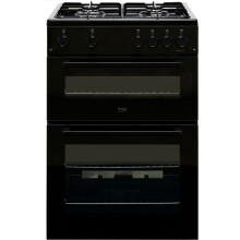 Beko FTG6201K Gas Cooker with Gas Hob 60cm Free Standing Black A+ New