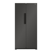 electriQ 430L Side by Side American Fridge Freezer eiQ84SBSFFINOX