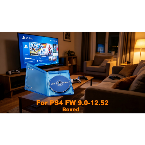 All-in-One System Boot Disc 9.0–12.52 1-Click Startup No PC Needed Support Homebrew & Game Backup Function