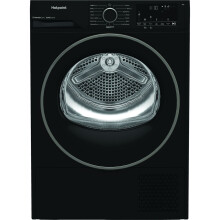 Hotpoint C HSD 82M BB UK FabricCare Heat Pump Tumble Dryer 8 kg Black A+ Rated