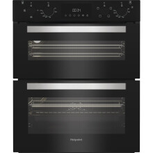 Hotpoint DUH 10D B Built Under 59cm Electric Double Oven Black A