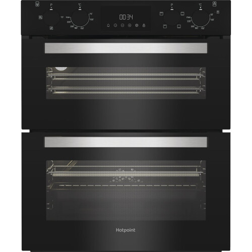 Hotpoint Hotpoint DUH 10D B Built Under 59cm Electric Double Oven Black A