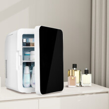 10L Mini Fridge Portable Cooler Warmer Food Drinks Skincare Car Table Top Office