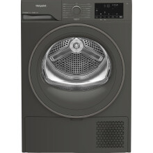 Hotpoint C HSD 82M GG UK FabricCare Heat Pump Tumble Dryer 8 kg Dark Grey A+