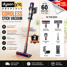 Dyson V10 Absolute Vacuum Cleaner SV27 Cordless Stick Hoover Nickel