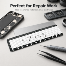 Magnetic Screw Storage Mat Soft Silicone Repair Pad for Phone Tablet Laptop Precision Disassembly Pro Maintenance Tool Work Pad