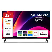 SHARP 32 Inch TV HD TiVo Frameless Smart QLED TV 32HE3245K 3 HDMI Inputs
