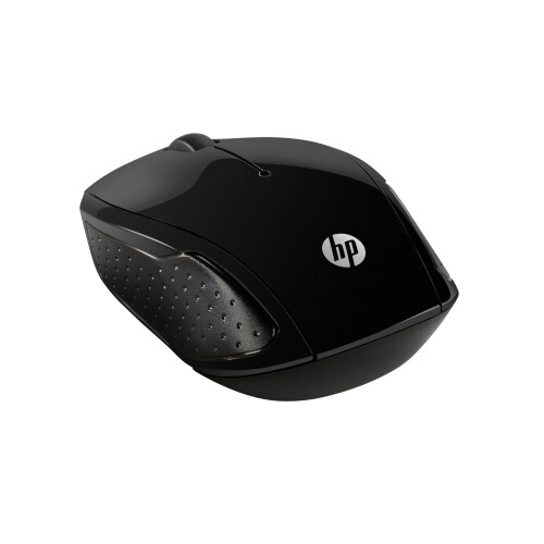 HP HP Wireless Mouse 200 Black, 2.4GHz, Red LED technology, 1000dpi optical sensor