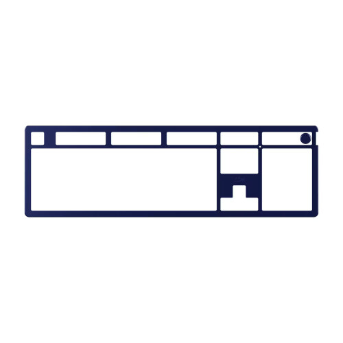 HP HyperX Alloy Rise Top Plate - Navy Blue