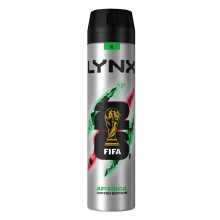 Lynx FIFA Africa Anti-Perspirant Deodorant Spray 250ml, 72H Limited Edition