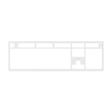 HyperX Alloy Rise Top Plate - White