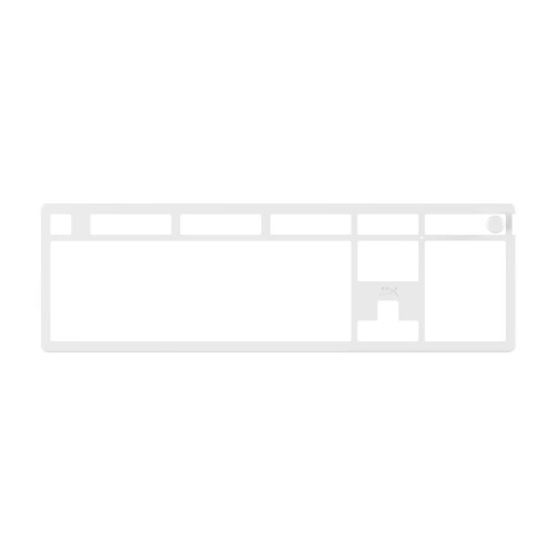 HP HyperX Alloy Rise Top Plate - White