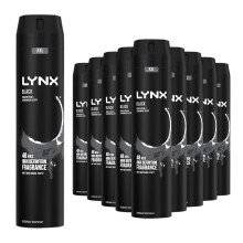 Lynx Black Deodorant Body Spray 250ml, 30 Pack, 48H Frozen Pear & Cedarwood