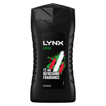 Lynx Africa Shower Gel 50ml Travel Size, Mandarin & Sandalwood