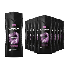 Lynx Excite Shower Gel 500ml, 12 Pack Body Wash, 12H Freshness